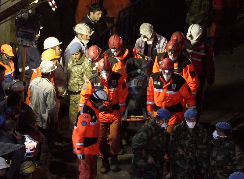 Nouvel incendie dans la mine turque de Soma
