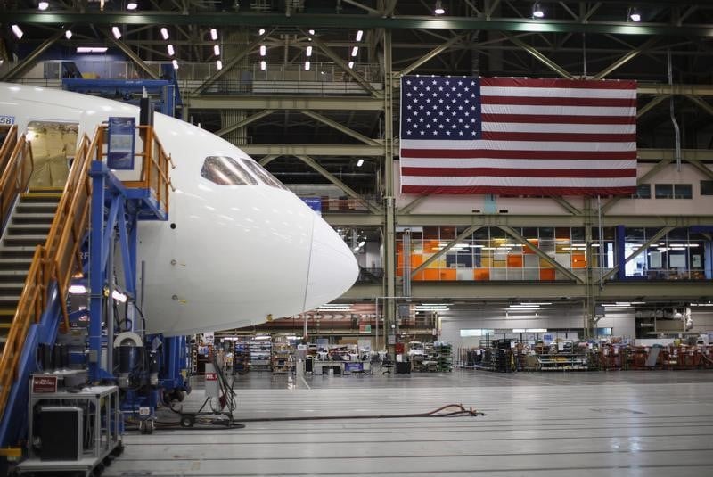 Les commandes de biens durables s'envolent aux USA grâce aux avions