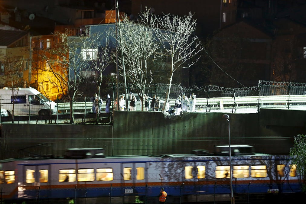 Bombe pres d'une station de metro a istanbul, cinq blesses