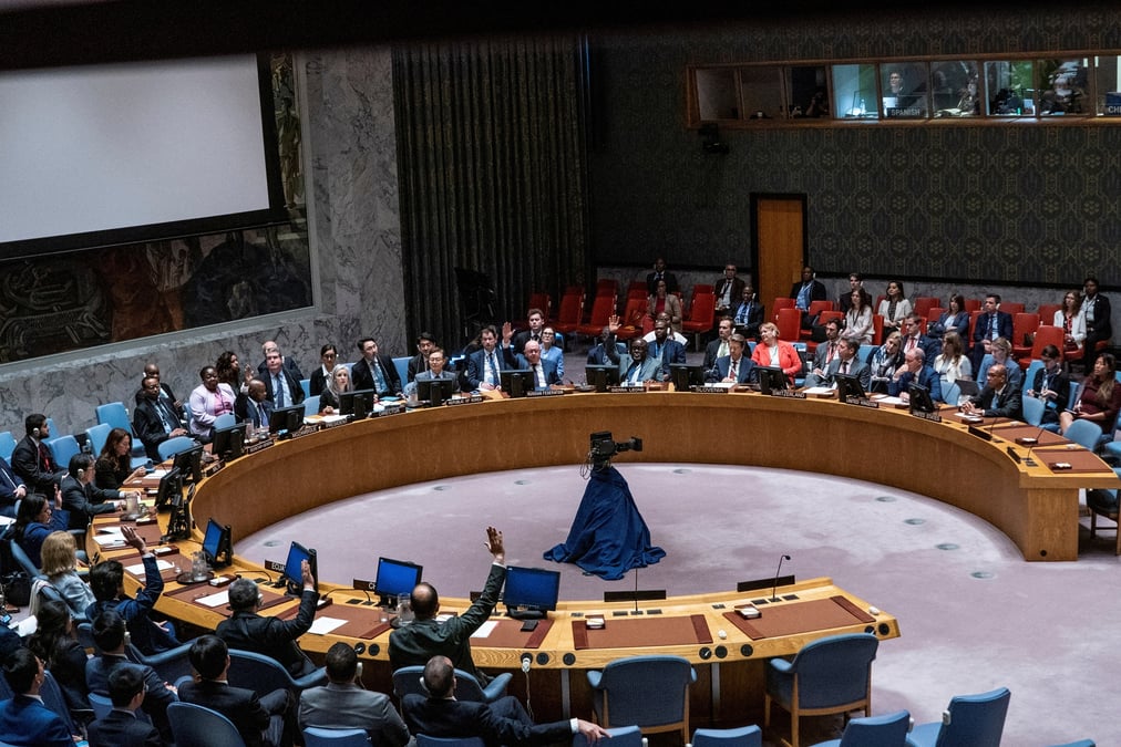 Photo d'archives: les membres du conseil de securite des nations unies