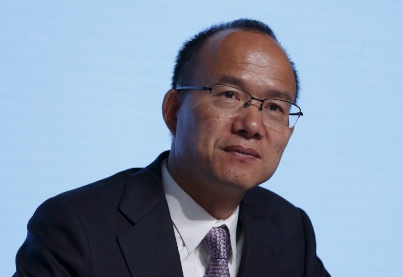 Le president de fosun aux etats-unis