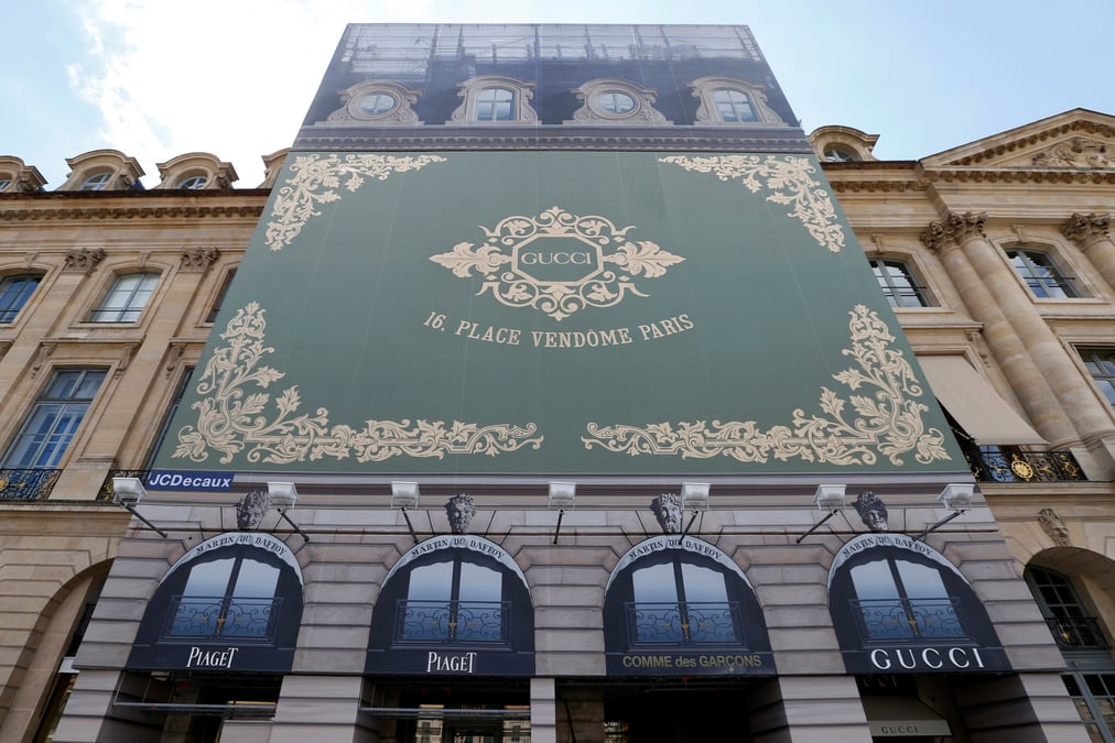 Gucci ouvre son magasin de haute joaillerie sur la place vendome