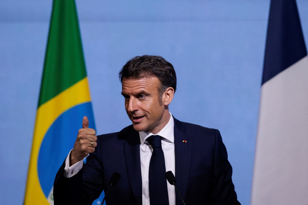 Emmanuel Macron a appelé de ses vœux la conclusion d'un autre accord qui tienne compte des enjeux environnementaux pour l'UE comme pour le Mercosur.
