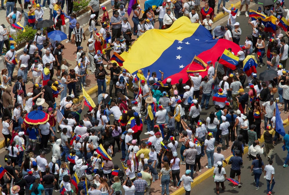 Une manifestation contre maduro a maracaibo