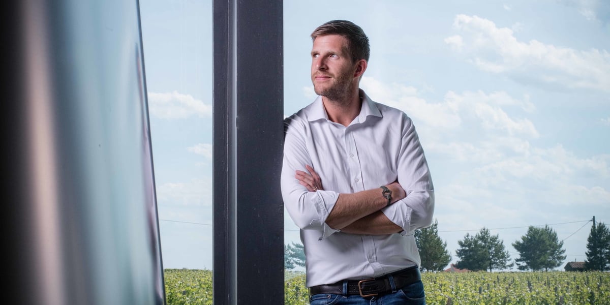 Thomas Hébrard, fondateur de U'wine.