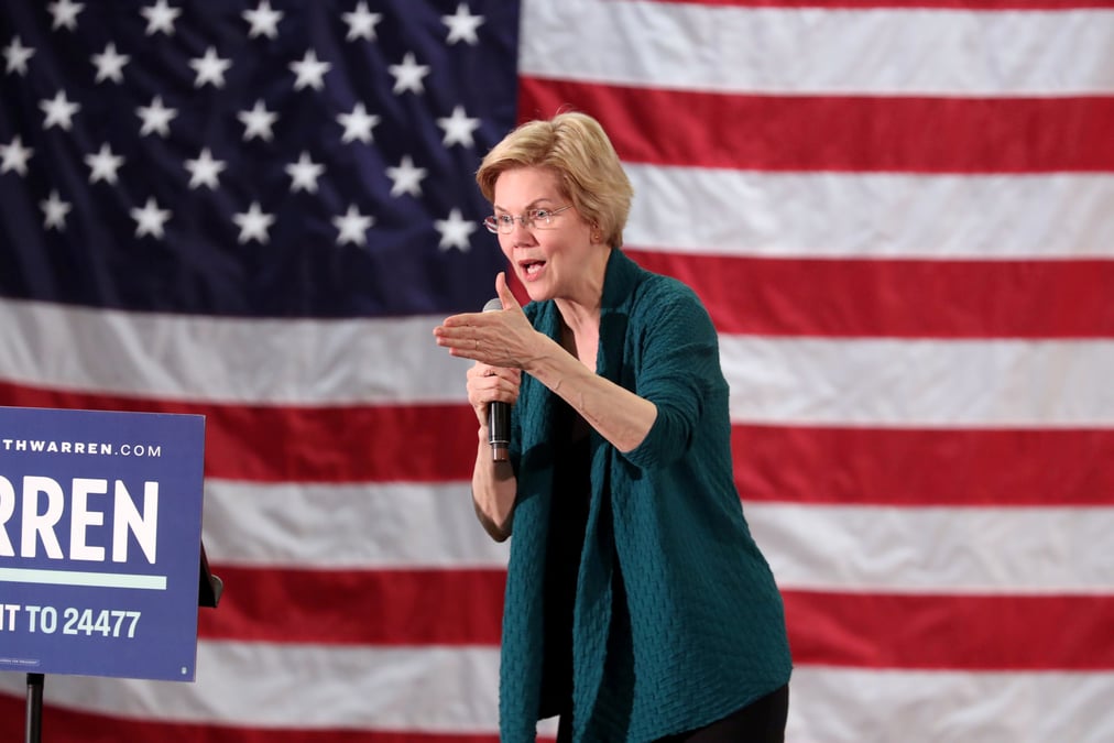 Usa: elizabeth warren peine a lever des fonds