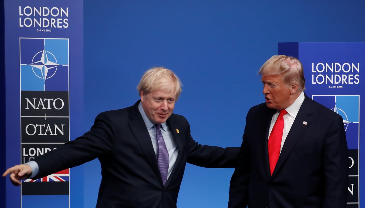 Grande-bretagne: johnson insiste sur une taxe numerique malgre trump