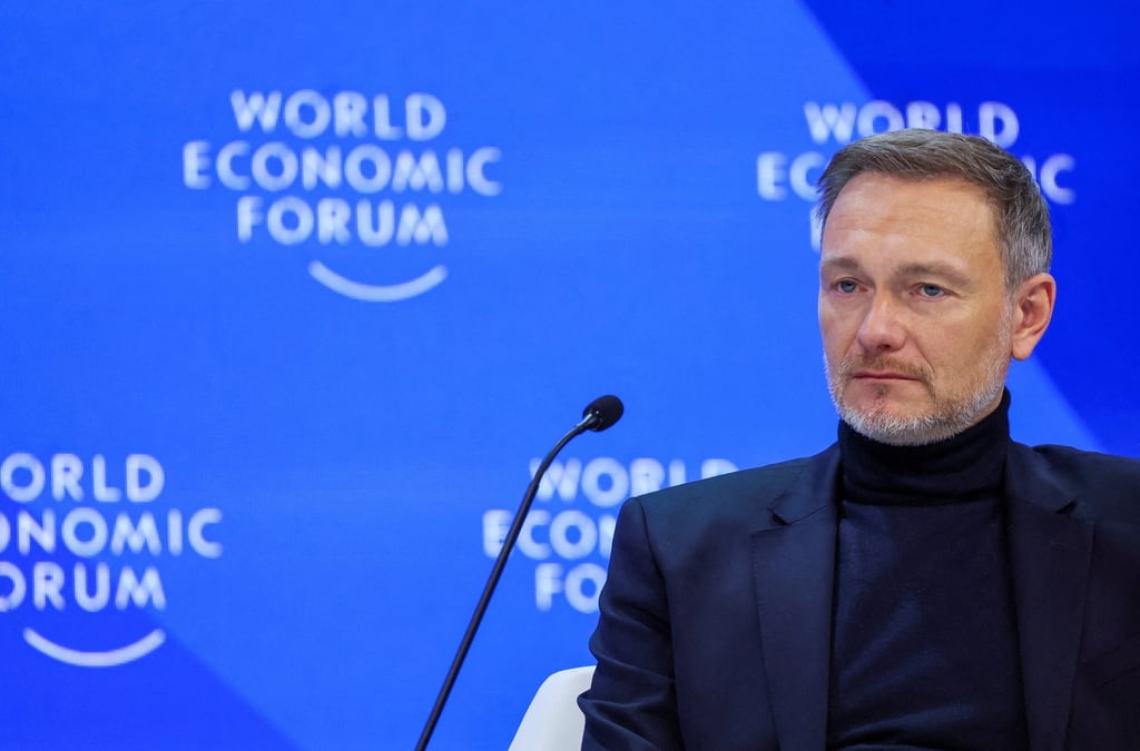 Le ministre allemand des finances, christian lindner