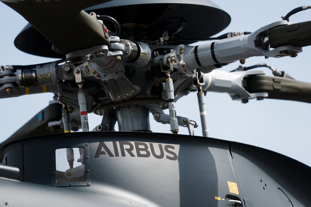 Un helicoptere h225m d'airbus