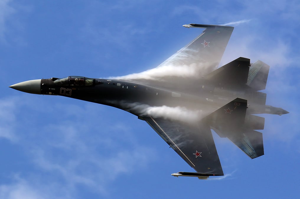 Un Soukhoï Su-35 (illustration)