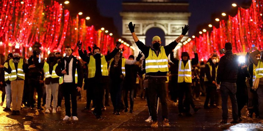 gilets jaune de la St Sylvestre