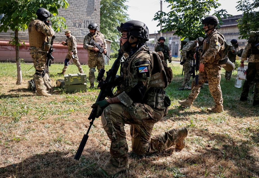 L'ukraine dit entrainer l'armee russe dans une bataille urbaine a sievierodonetsk