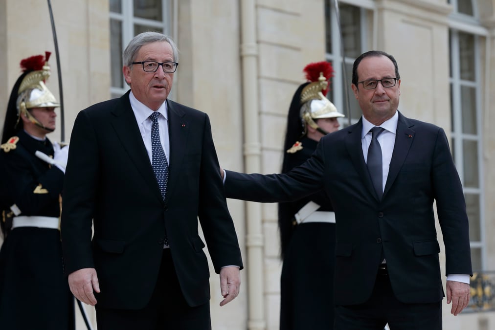 Hollande salue le succes de la bce parvenue a une inflation zero