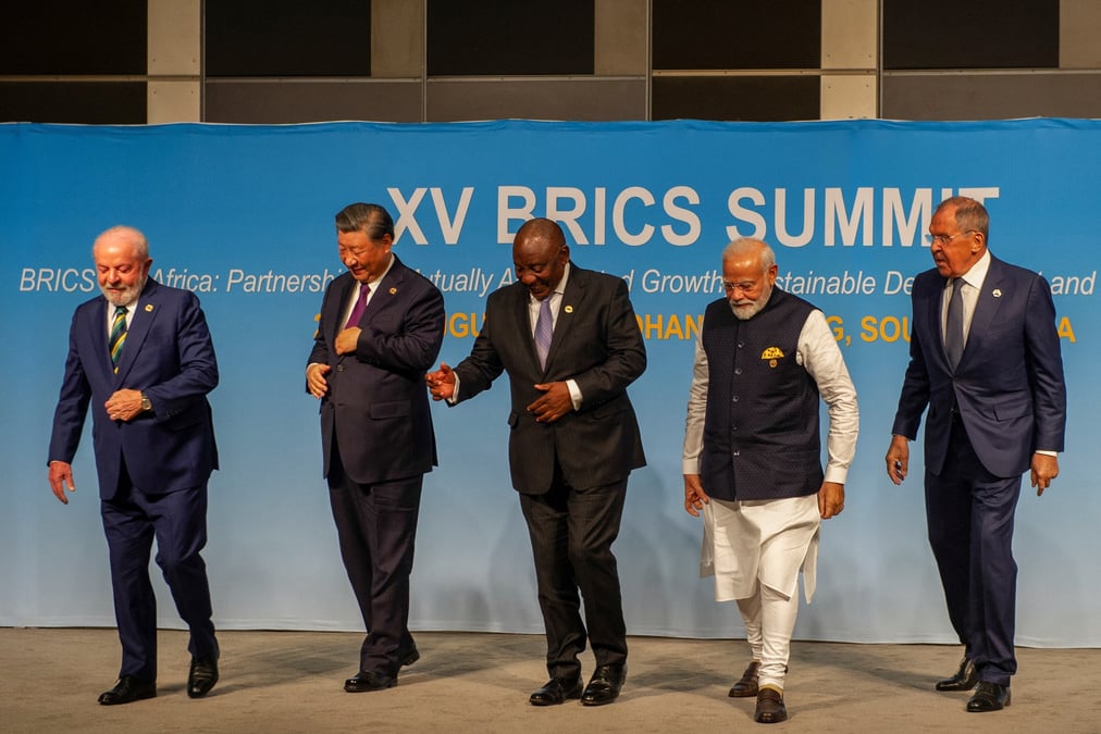 Sommet des brics a johannesbourg