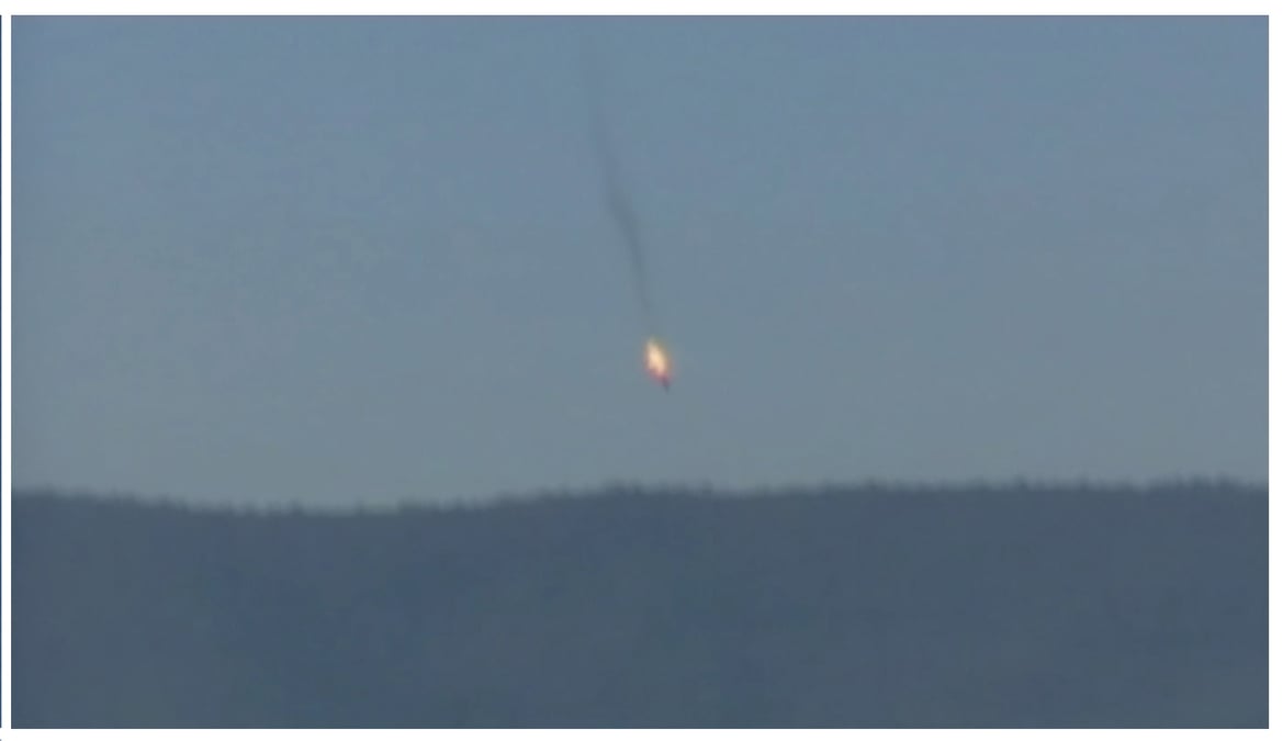 L'armee de l'air turque a abattu un avion de chasse russe