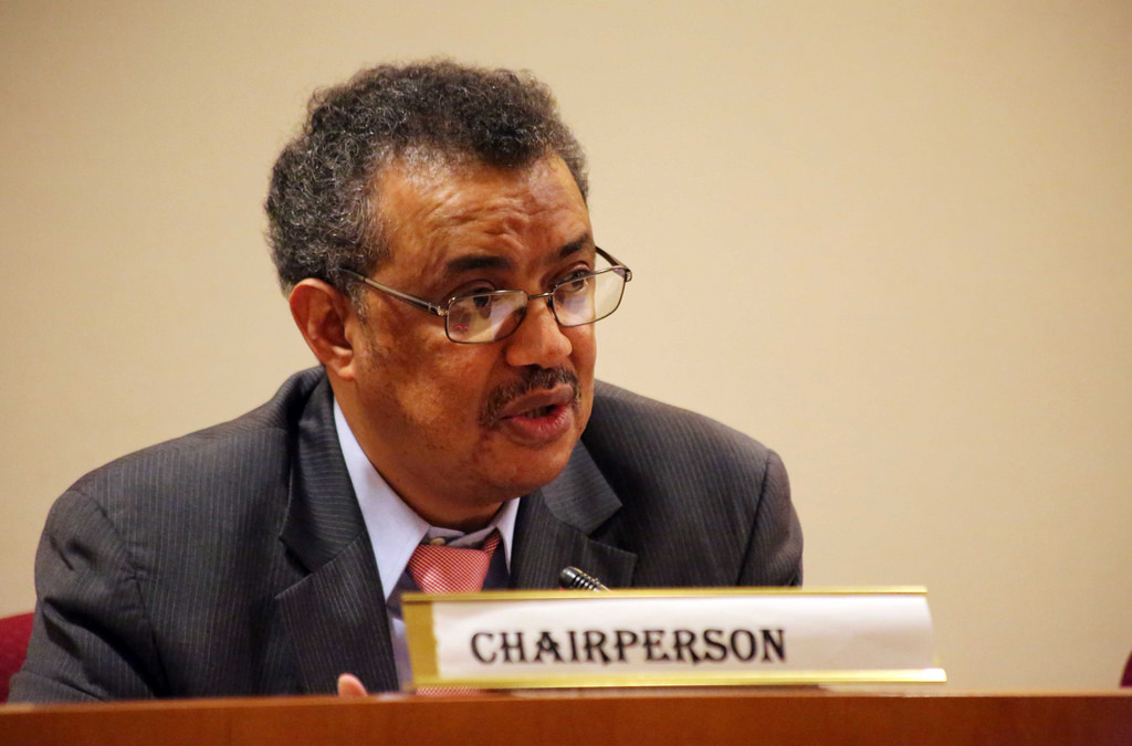 Tedros Adhanom Ghebreyesus, directeur général de l'OMS et ancien chef de la diplomatie éthiopienne.