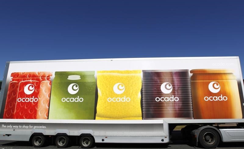 Ocado a suivre a la bourse