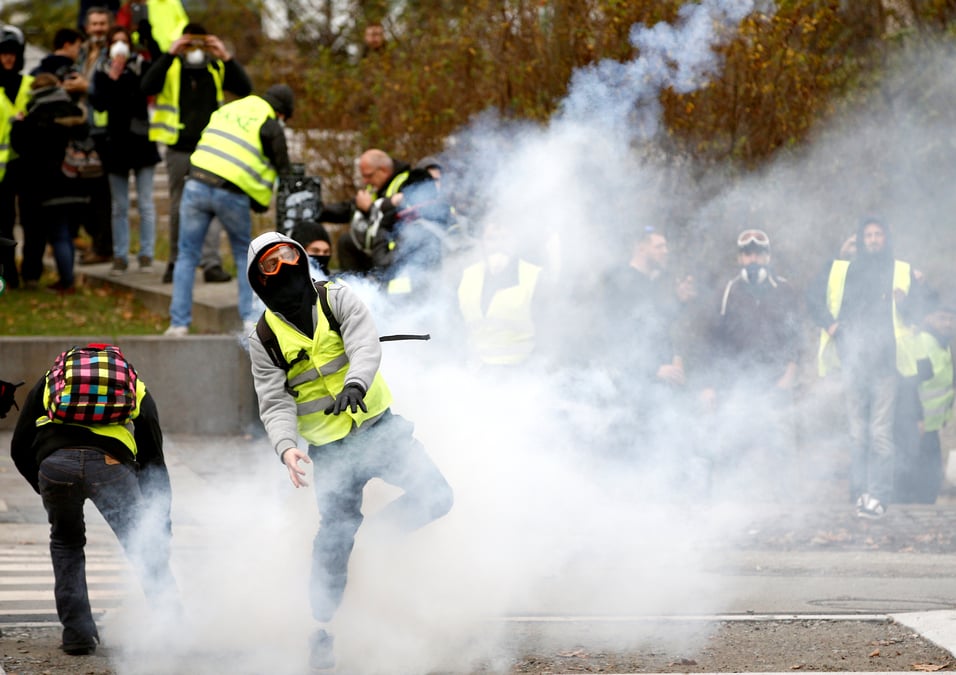 Gilets jaunes: 48 enquetes de l'igpn sur de possibles violences