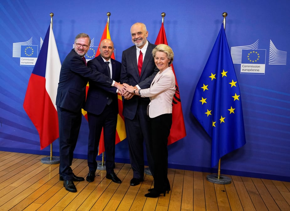 L'albanie et la macedoine du nord entament les negociations d'adhesion a l'ue