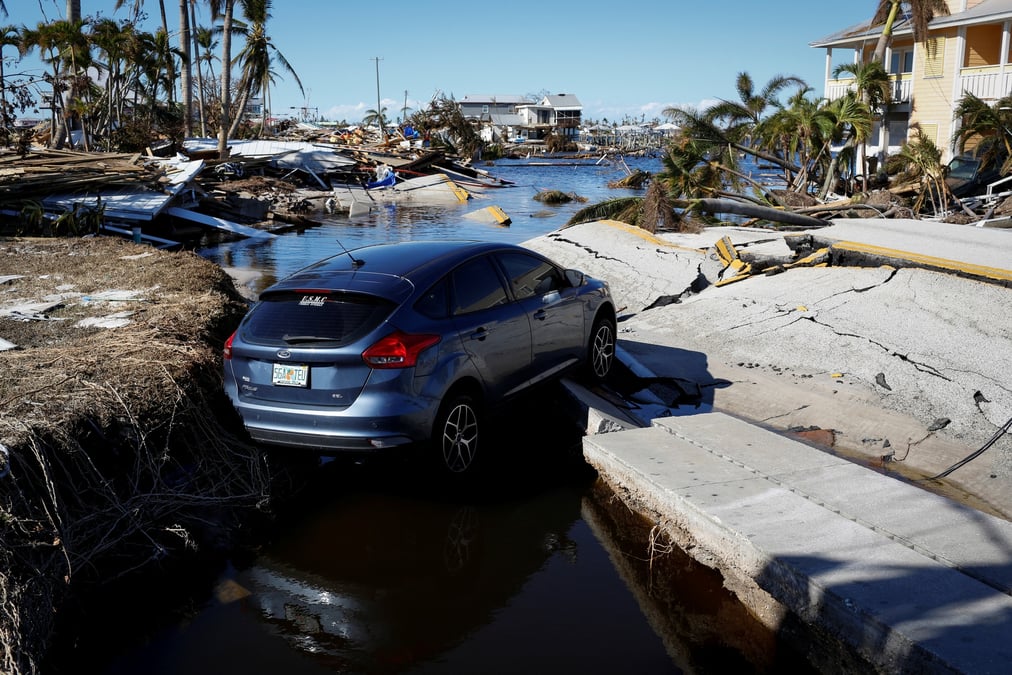 Les consequences de l'ouragan ian en floride