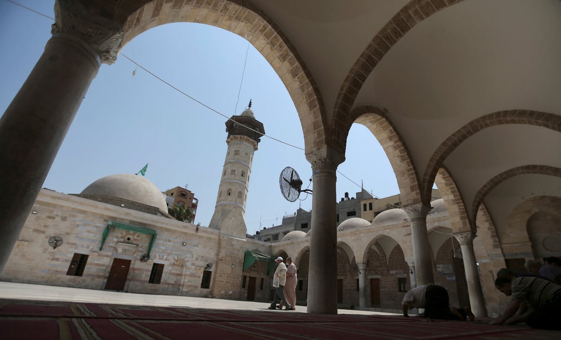 La grande mosquee al omari de gaza
