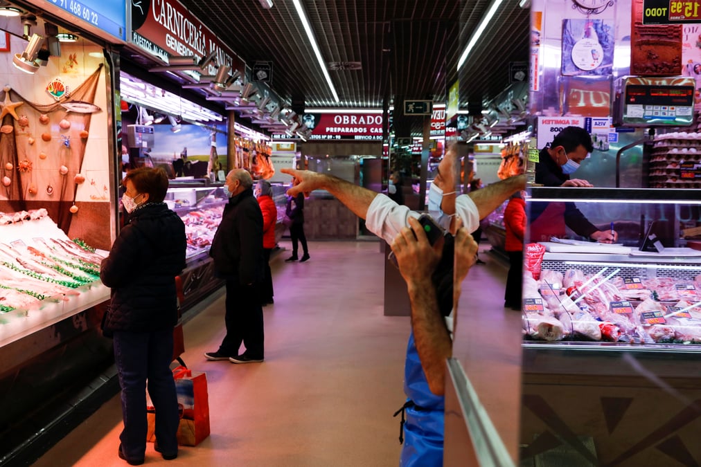 Zone euro: l'inflation confirmee a 5,1% sur un an, un record