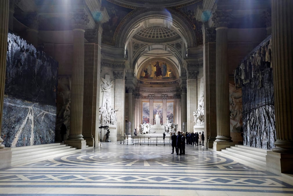 Vue au pantheon de paris