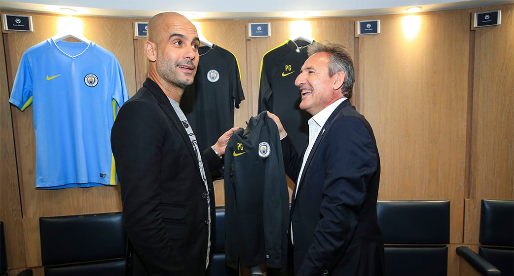 La légende Txiki Begiristain va quitter Manchester City.