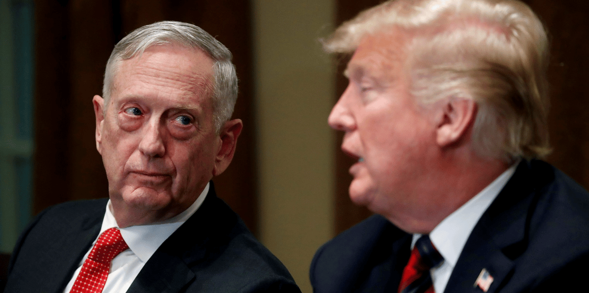 James Mattis et Donald Trump