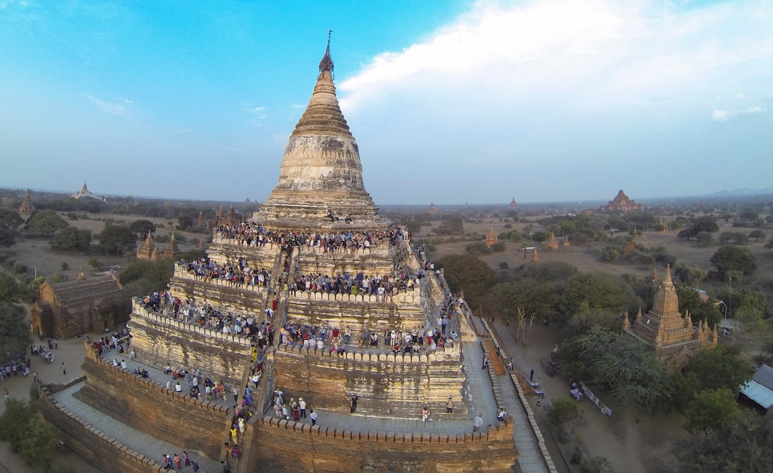 Le site birman de bagan inscrit au patrimoine mondial de l'unesco