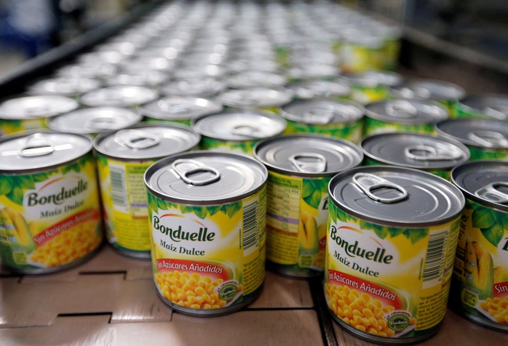 Les ventes de conserves (+17,5%) et produits surgelés (+17%) portent la hausse de croissance enregistrée par Bonduelle.