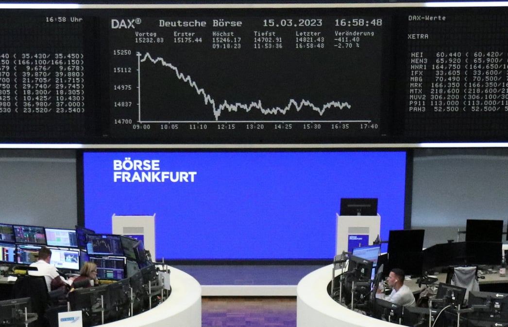 Photo de la bourse de francfort