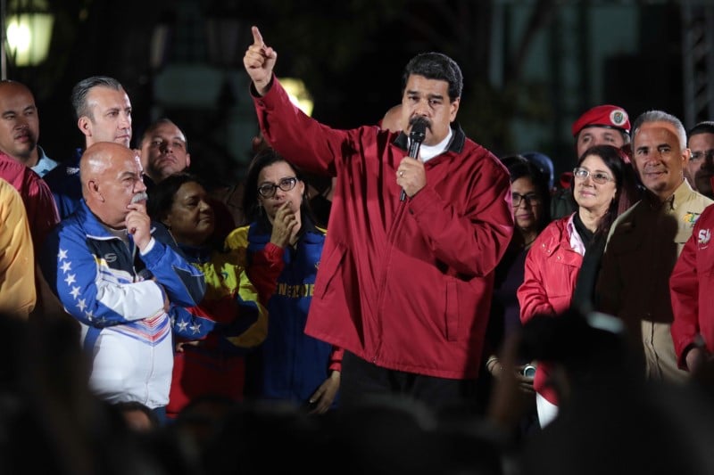 Washington prend des sanctions contre maduro