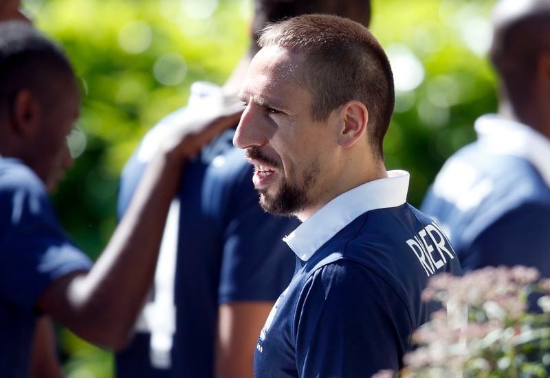 Mondial: la France privée de Franck Ribéry, forfait