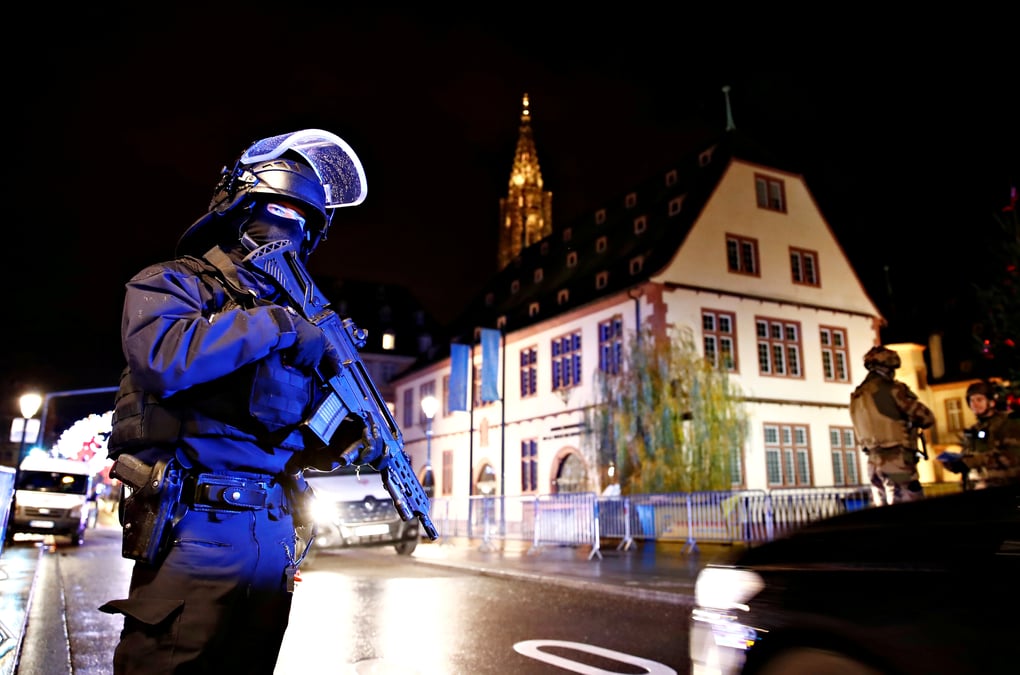 Intervention policiere a strasbourg pour retrouver le tireur
