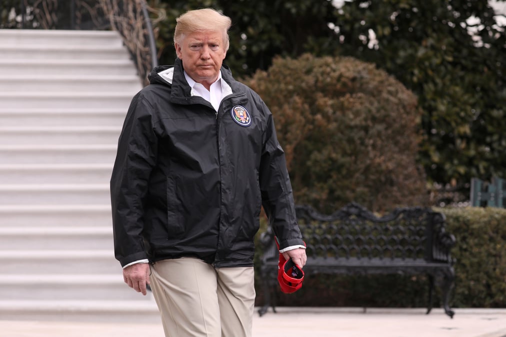 Budget: trump veut 8,6 milliards de dollars pour le mur a la frontiere mexicaine