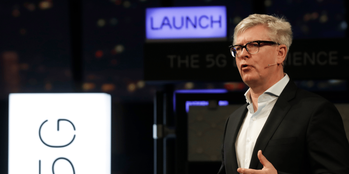 Borje Ekholm, President et CEO d'Ericsson fin février 2017