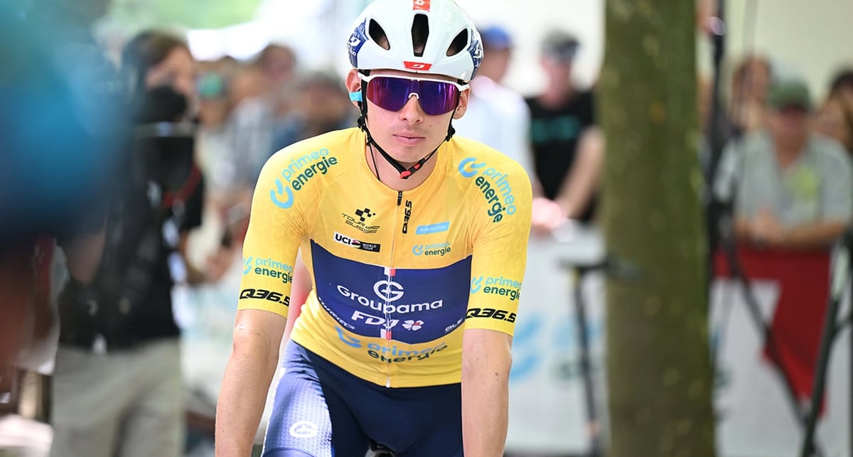 Romain Grégoire au Tour de Suisse en juin 2025.