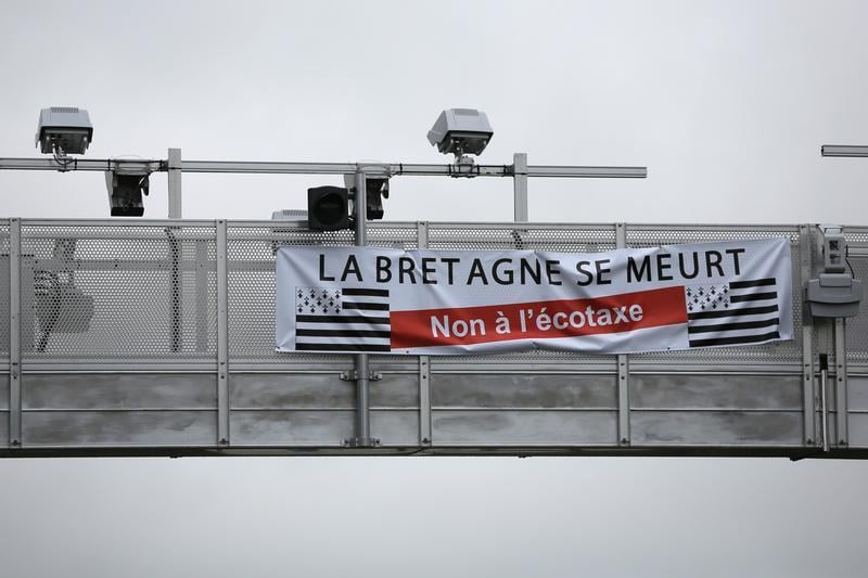 Nouvelle opération des "bonnets rouges" en Bretagne