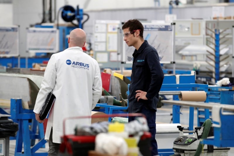 Airbus helicopters: livraisons et commandes en baisse en 2017
