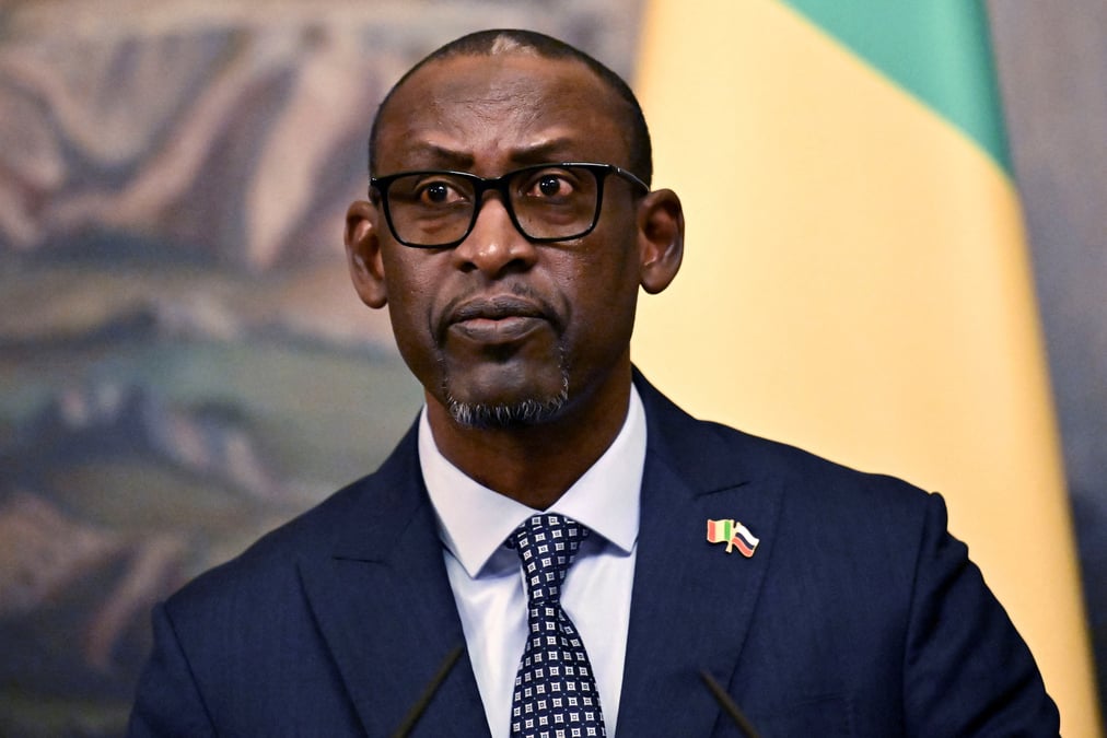 Le ministre malien des affaires etrangeres abdoulaye diop, a moscou