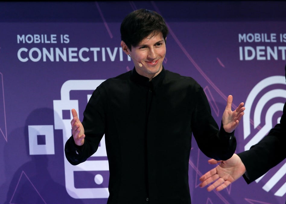 Fondateur et pdg de telegram pavel durov
