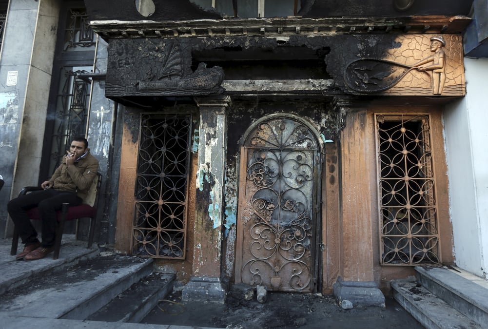Attaque contre un restaurant au caire