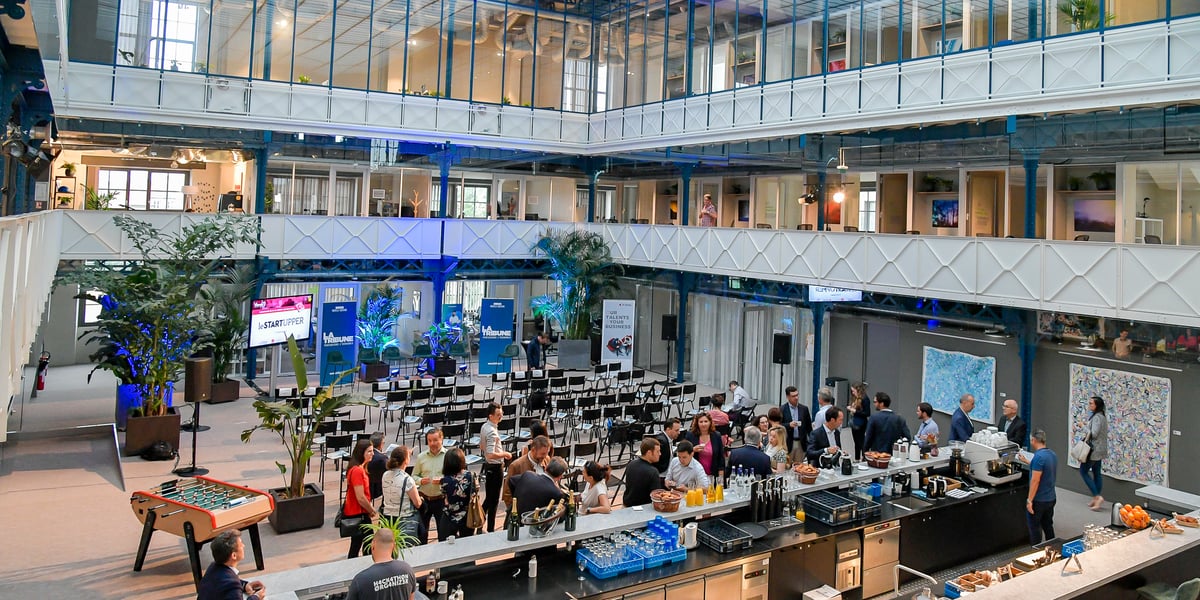 La rencontre de France digitale du 4 février 2020 a eu lieu à la Halle Héméra, à Bordeaux (ici en juillet 2019 à l'occasion du Startupper)