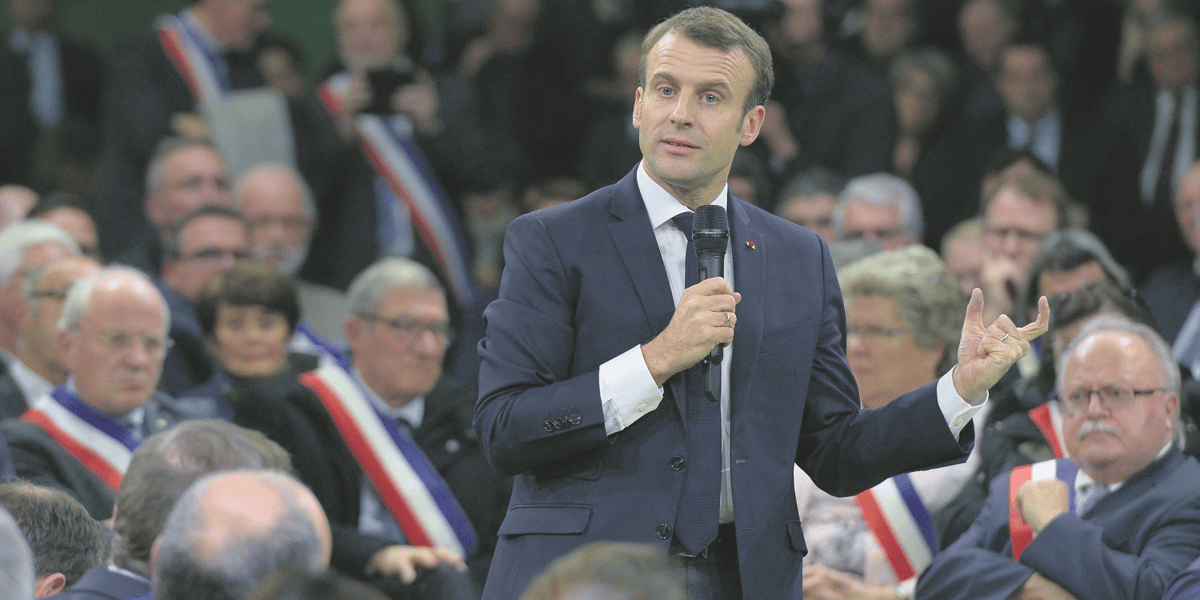Emmanuel Macron, Grand débat