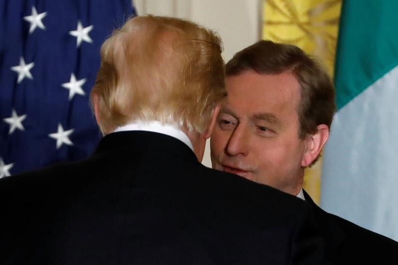 Le premier ministre irlandais a parle immigration avec donald trump