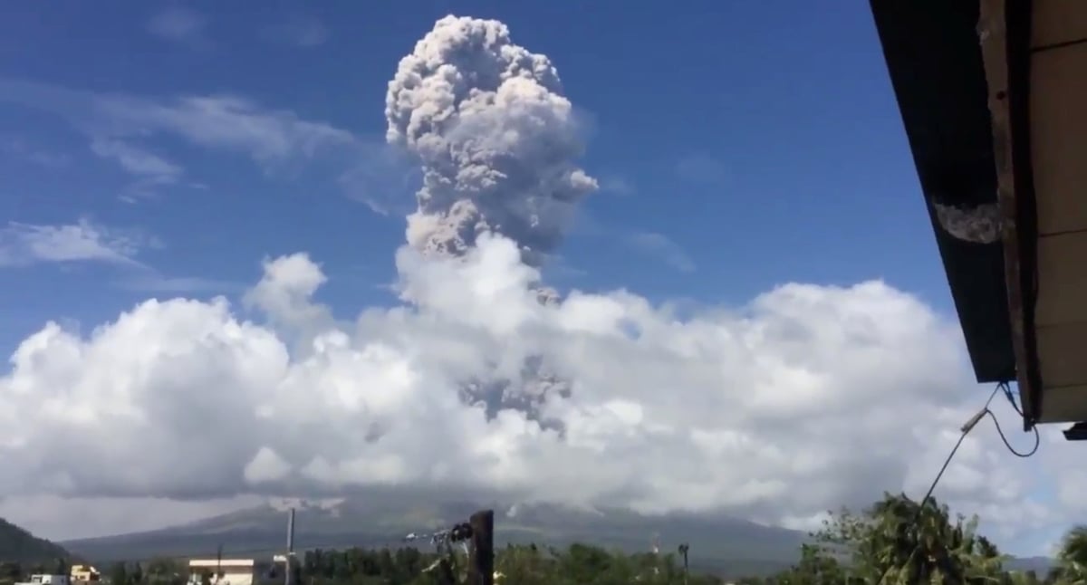 Philippines: inquietude autour de l'activite du volcan mayon