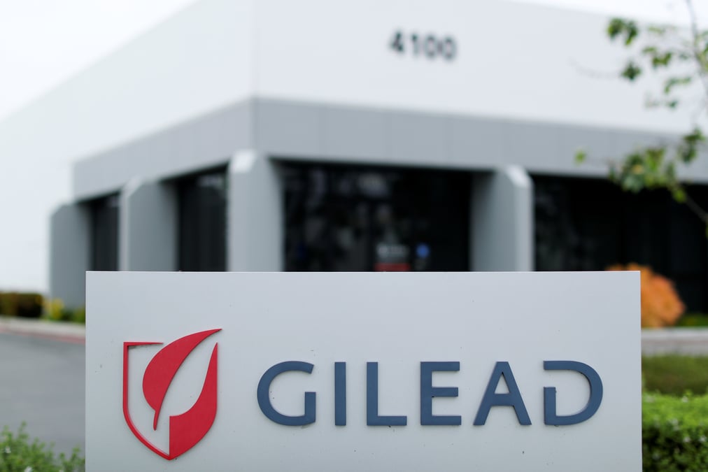Gilead sciences inc pharmaceutical company is seen during the outbreak of the coronavirus disease (covid-19), in california