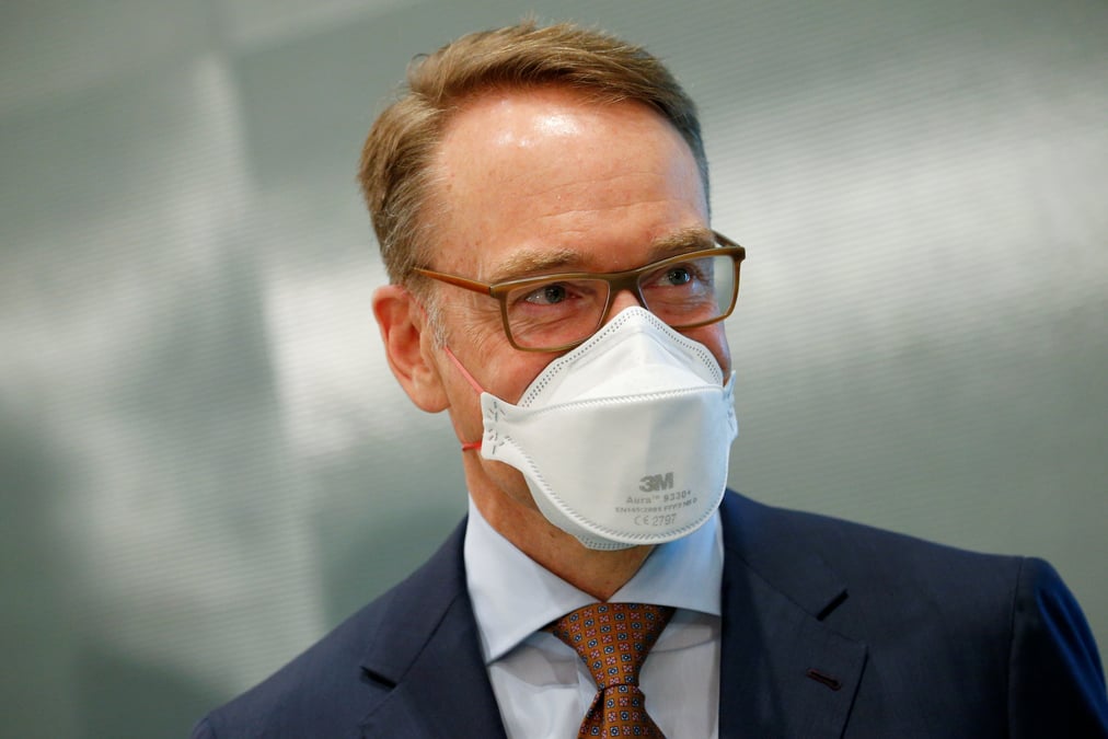 La bce n'a pas l'intention de rattraper l'inflation perdue, annonce weidmann