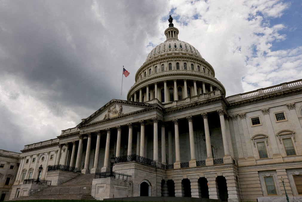 Photo d'archives du capitole americain, a washington